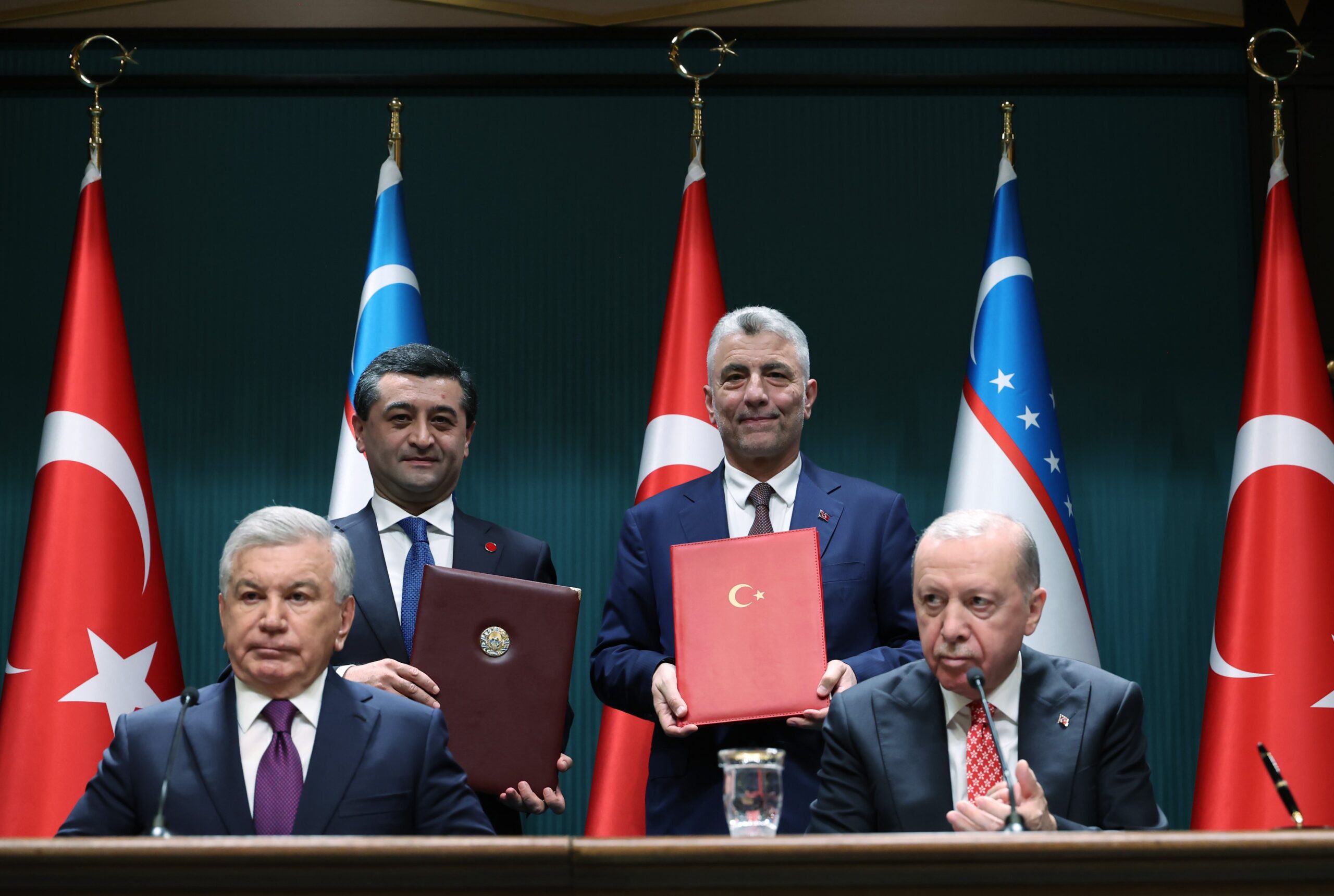 ANKARA / TEKHA Türkiye ile Özbekistan arasında ticaret, sosyal güvenlik