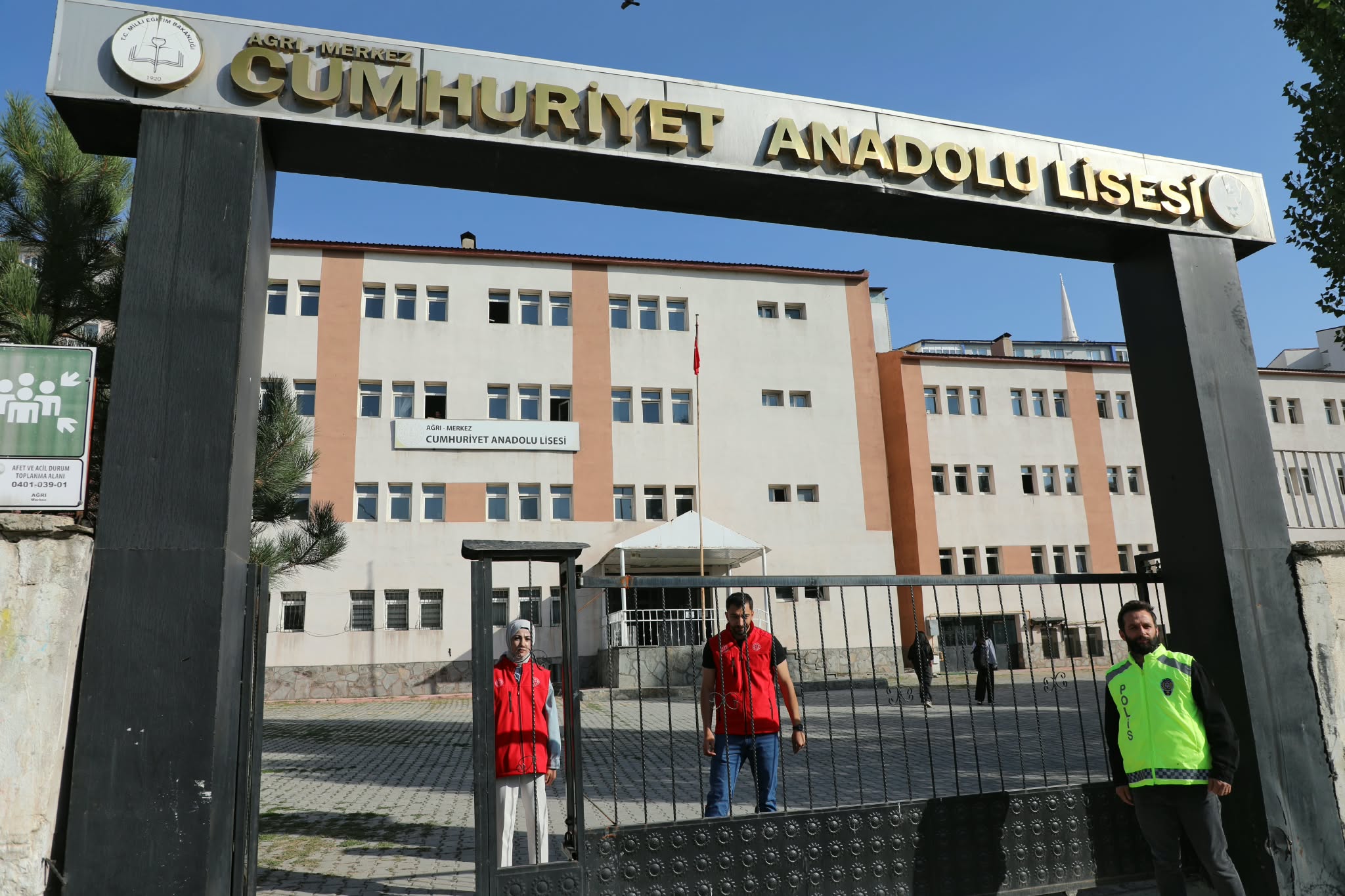 Ağrı’da öğrencilerin güvenli ve huzurlu