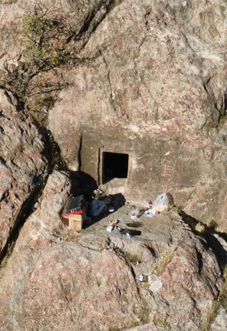 &nbsp; Van’ın Gürpınar ilçesindeki kaya