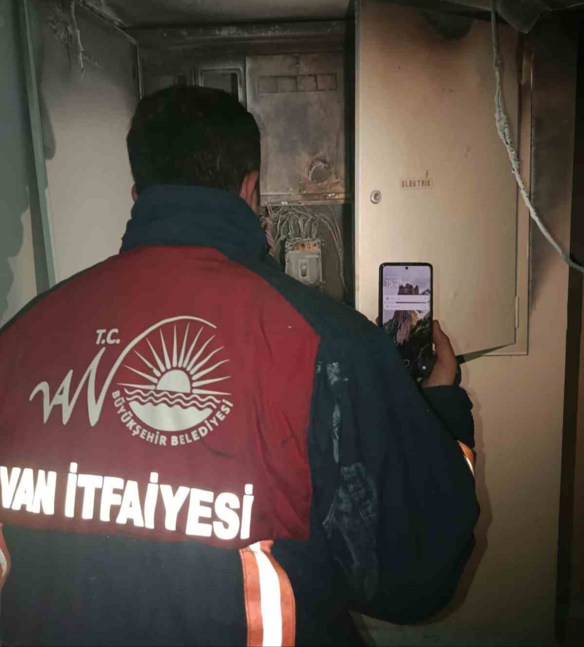 Van’ın İpekyolu ilçesindeki bir otelde