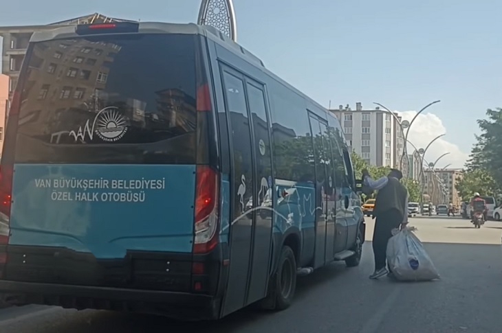 &nbsp; Van’da şehir içi toplu