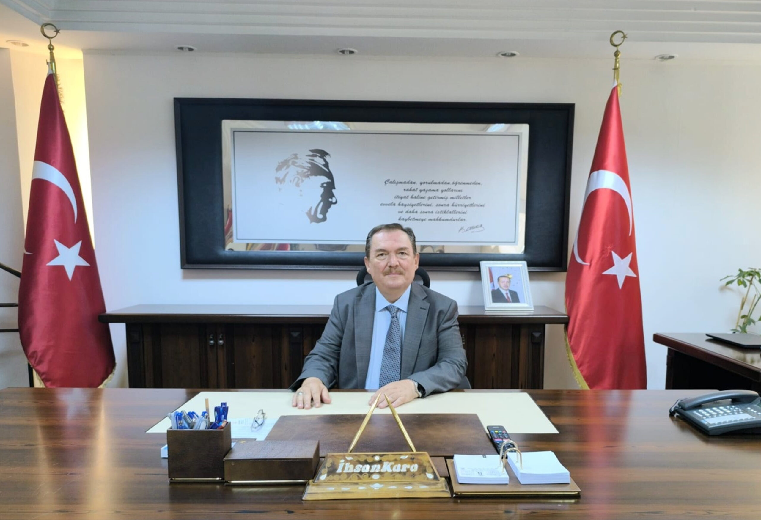 ANTALYA / TEKHA Antalya’nın Muratpaşa ilçesi Kaymakamı İhsan Kara, geçirdiği