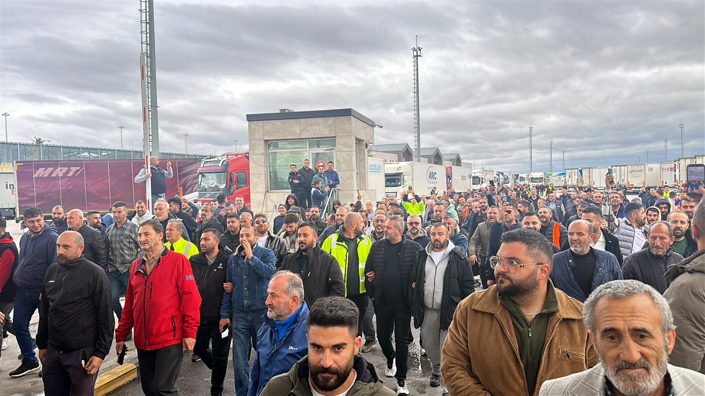 EDİRNE / TEKHA Türkiye’nin ihraç ürünlerini Avrupa ülkelerine taşıyan TIR