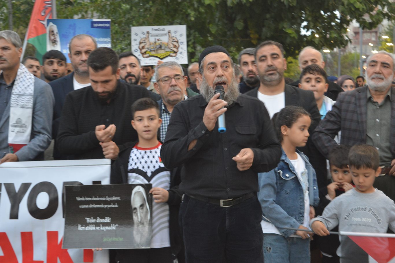 Siirt’ten Gazze Direnişine Güçlü Destek: Aksa Tufanı Yıl Dönümünde Ortak Basın Açıklaması