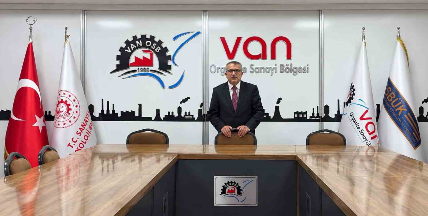Van Organize Sanayi Bölgesi (OSB) Yönetim Kurulu Başkanı Memet Aslan,