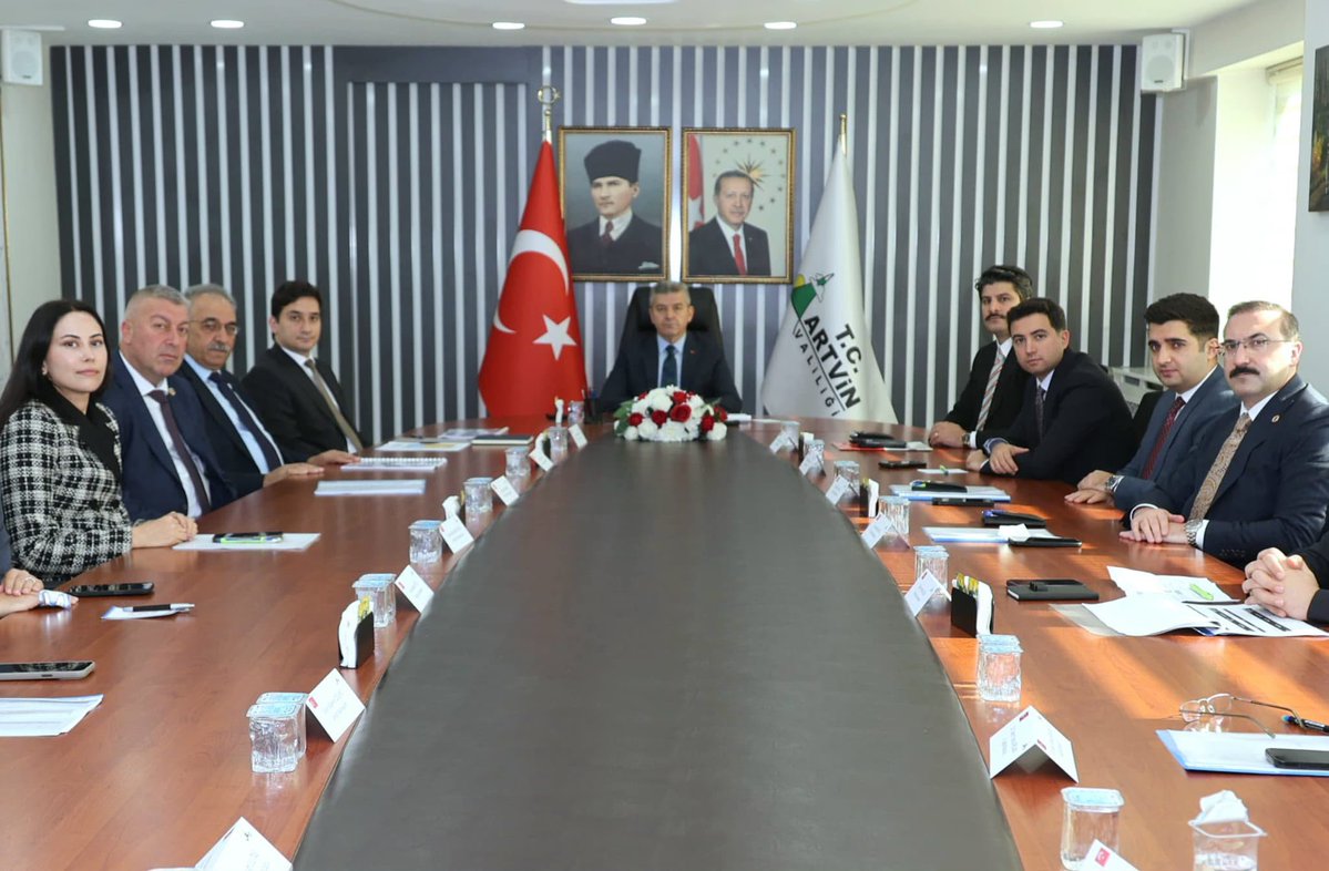 ARTVİN / TEKHA Artvin Valiliği toplantı salonunda, Köylerin Altyapısını Destekleme