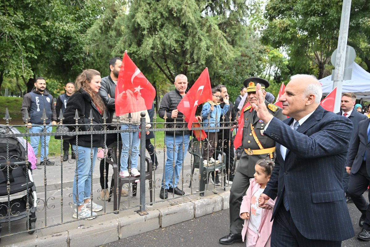 DİYARBAKIR / TEKHA Diyarbakır, 29 Ekim Cumhuriyet Bayramı’nın 103. yıl