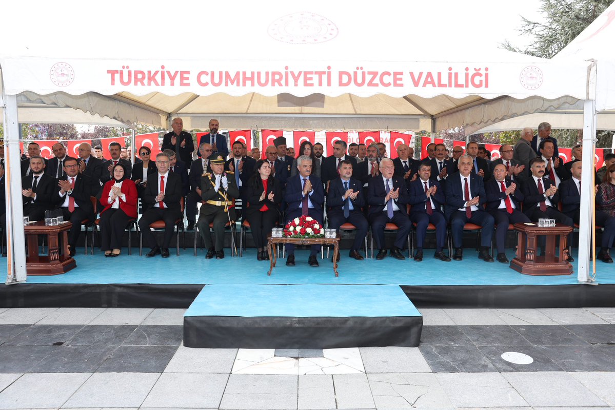 DÜZCE / TEKHA Cumhuriyetin kuruluşunun 103. yıl dönümü, Düzce’de düzenlenen