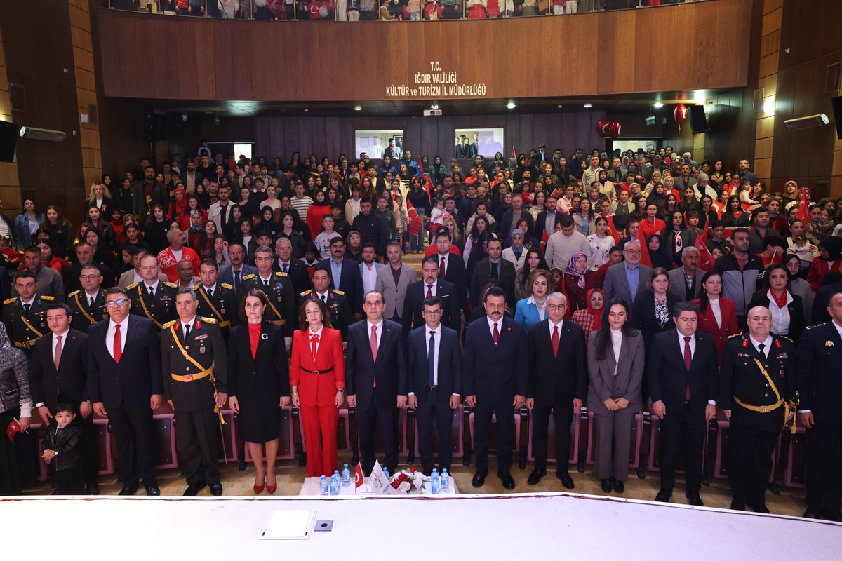IĞDIR / TEKHA Türkiye Cumhuriyeti’nin kuruluşunun 103’üncü yıl dönümü, Iğdır’da