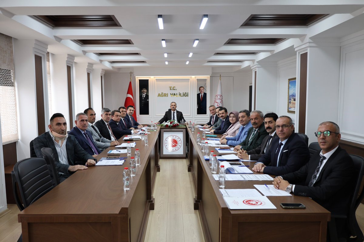 AĞRI / TEKHA Ağrı Valisi Önder Bozkurt, Vali Yardımcısı, kaymakamlar