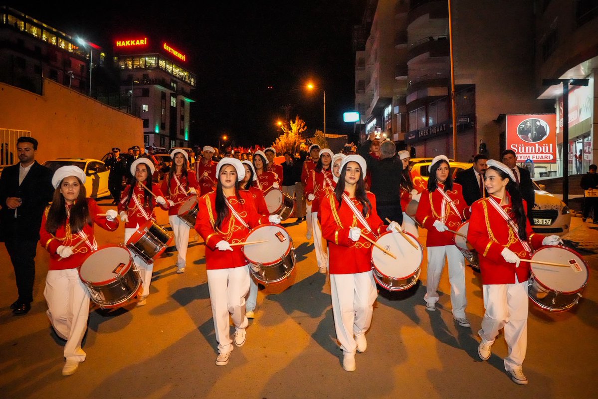 HAKKARİ / TEKHA Hakkari’de 29 Ekim Cumhuriyet Bayramı, düzenlenen etkinliklerle